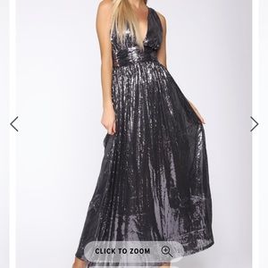 Silver Maxi Gown
